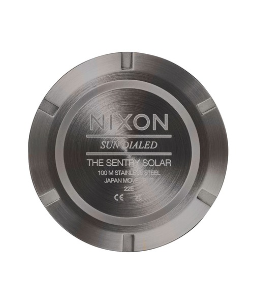 時計 Nixon Steel NIXON 腕時計 「NIXON/ニクソン」Sentry Solar Stainless Steel