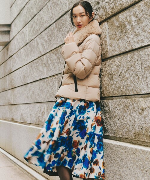 美品☆ TO BE CHIC プリントスカート フラワープリント スカート(スカート)｜TO BE CHIC(トゥー ビー