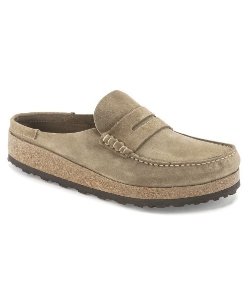 美品　CLARKS ベージュ モカシン レディース モカシンシューズ (ベージュ) -Clarks (クラークス