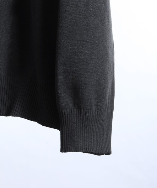 ZIP FIVE -White Line- セーター ニット 「White Line」 リラックス