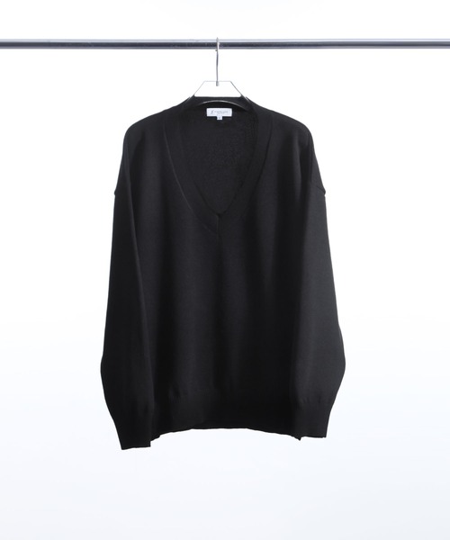 ZIP FIVE -White Line- セーター ニット 「White Line」 リラックス