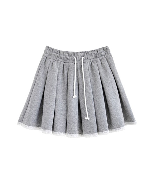 ALLuRing ChaRm スカート Ruffle Mini Sweat Skirt / フリルミニ