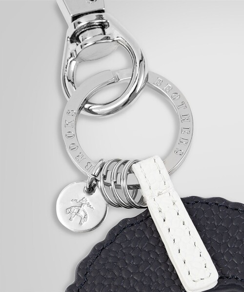 BROOKS BROTHERS（ブルックスブラザーズ） キーホルダー カウレザー GF