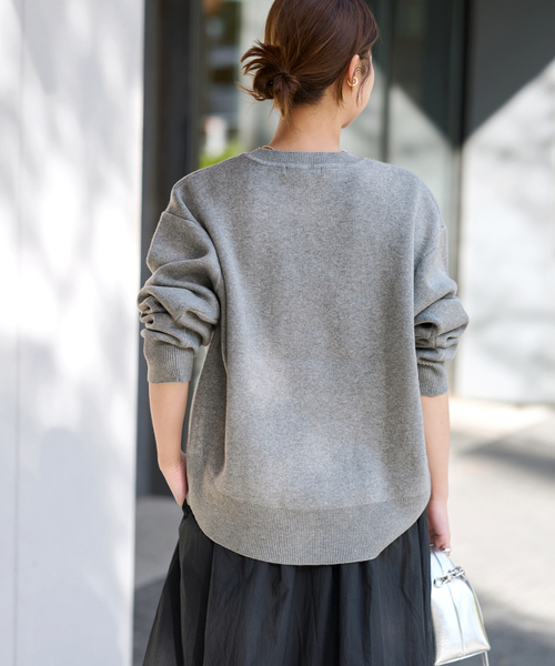 ニット セーター RISE ABOVEロゴニット レディース JOURNAL STANDARD relume ニット セーター RISE ABOVEロゴニット