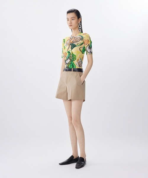 tシャツ Floral Sheer Fit Top / シアーフィットトップス レディース JNBY tシャツ Floral Sheer Fit Top / シアーフィットトップス