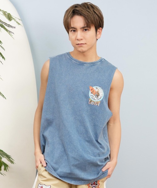 ロイヤルフラッシュ デストロイタンクトップ MIDAS ノースリーブ Tシャツ ロイヤルフラッシュ デストロイタンクトップ MIDAS ノースリーブ