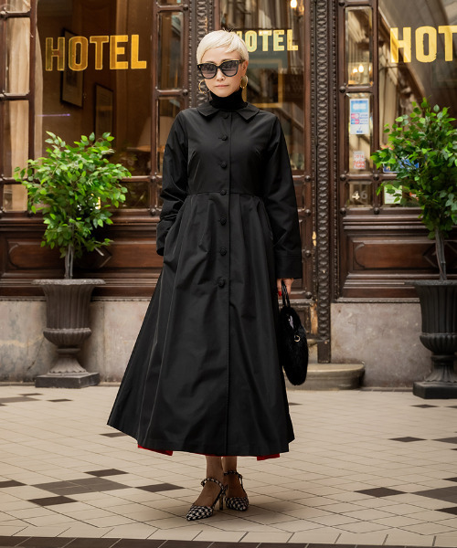 JENNE」 コート MEDIUM ブラック レディース : ZOZOTOWN Yahoo!店