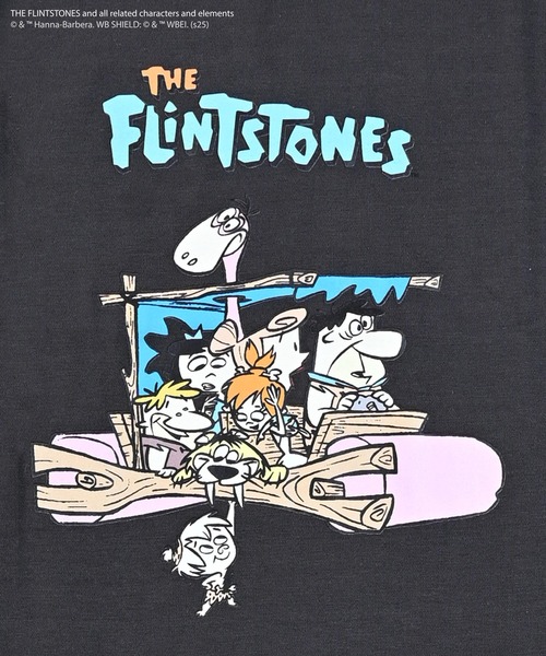 2024-25秋冬 Flintstones(フリントストーンズ) MARKEY'S tシャツ 「The Flintstones/原始家族フリントストーン