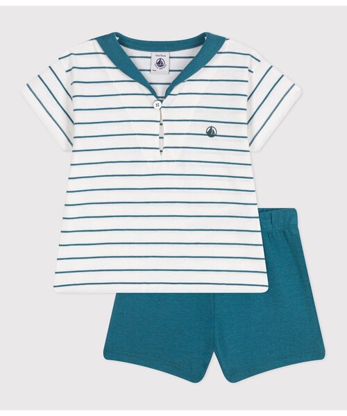 PETIT BATEAU（プチバトー） tシャツ ベビー2点セット キッズ 子供服