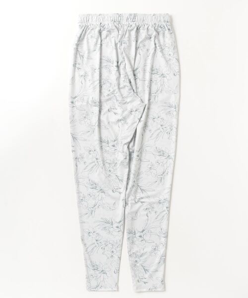 Julier（ジュリエ） パンツ Julier Line Flowerプリントギャザーパンツ