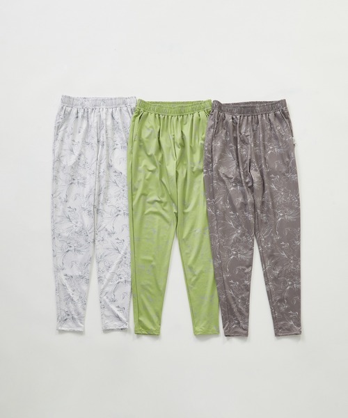 Julier（ジュリエ） パンツ Julier Line Flowerプリントギャザーパンツ