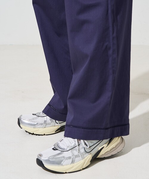パラスパレス　新品インディゴ千鳥タックパンツ 16／-インディゴ千鳥タックパンツ
