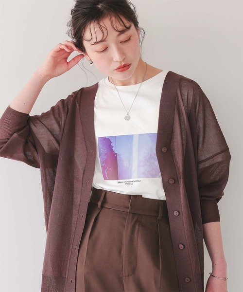 titivate（ティティベイト） tシャツ 半袖 フォトプリントTシャツ