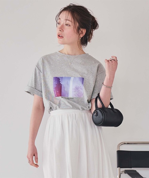 titivate（ティティベイト） tシャツ 半袖 フォトプリントTシャツ