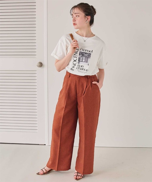 titivate（ティティベイト） tシャツ 半袖 フォトプリントTシャツ