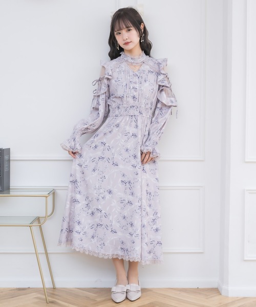 クチュールバイロジータ ワンピース オリジナルローズリボン