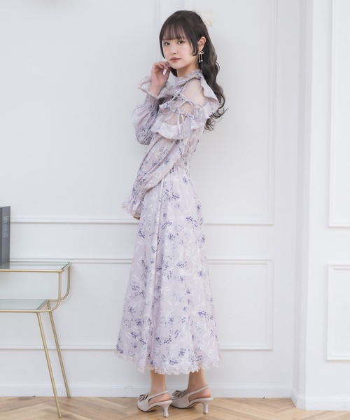 クチュールバイロジータ ワンピース オリジナルローズリボン