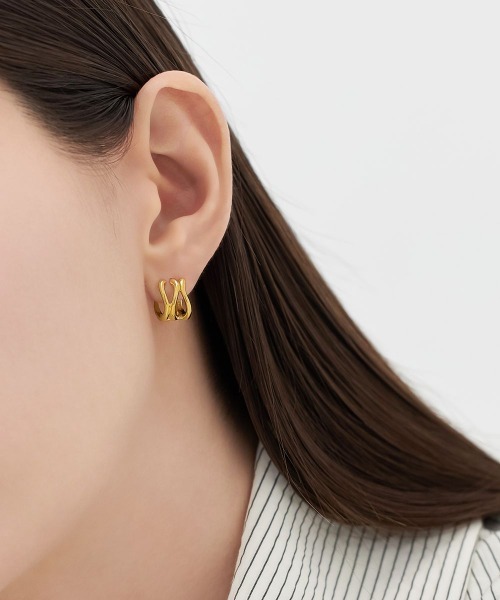 4℃（ヨンドシー） ピアス 「Noble of Water」シルバー ピアス