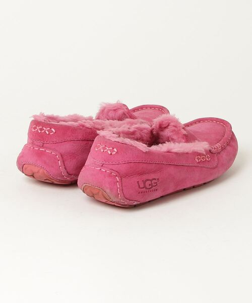オーストラリアUGGモカシン 24cm　ピンク UGG Australia 「UGG」 モカシンブーツ 24cm ピンク レディース