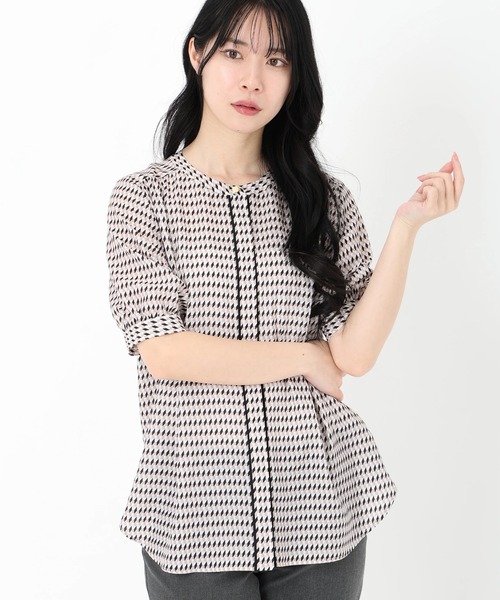 〜未使用に近い〜STRAWBERRY-FIELDS レディース　シャツブラウス 未使用に近い〜STRAWBERRY-FIELDS レディース シャツブラウス