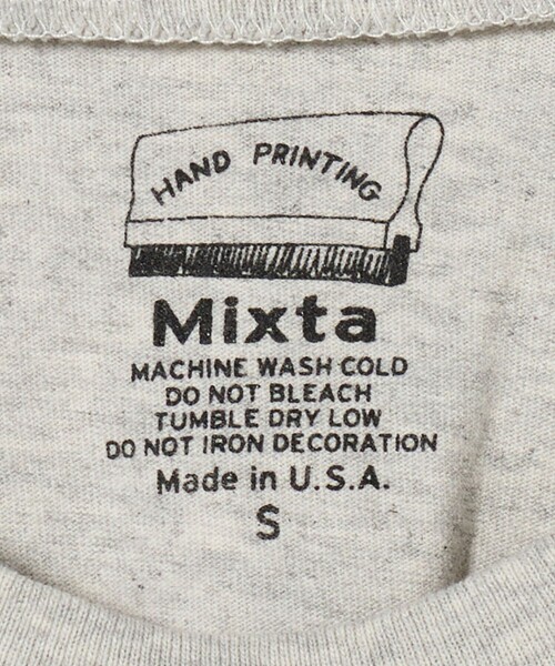 tシャツ 「別注」「MIXTA」FEEL FREE Tシャツ LT.GRAY レディース 別注】＜MIXTA＞FEEL FREE Tシャツ LT.GRAY（Tシャツ/カットソー