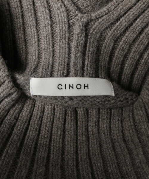 「CINOH」 長袖ニット FREE グレー レディース_画像2