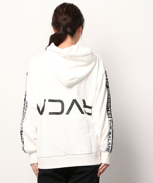 「RVCA」 プルオーバーパーカー X-SMALL ブラック レディース