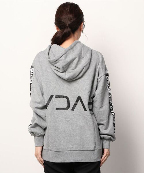 「RVCA」 プルオーバーパーカー X-SMALL ブラック レディース