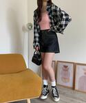 パンツ WEGO/「26年春夏再入荷」デニムシ...の詳細画像1
