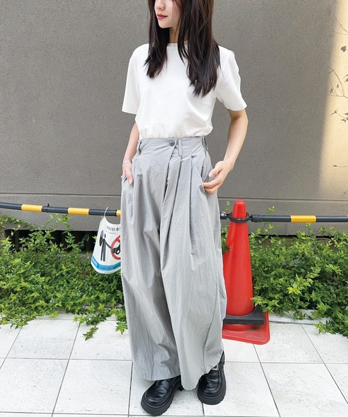tシャツ スムースタックTシャツ レディース index tシャツ 「10色展開/XS-LLサイズ」コットンスムースタック