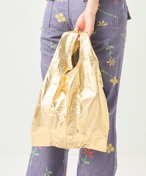 BAGGU（バグゥ） エコバッグ BABY BAGGU メタリック ナイロン ベイビー