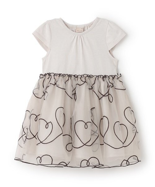 ワンピース 「リンク」チェーン刺しゅうチュールワンピース(キッズ) キッズ 子供服 女の子 | petit main | 02