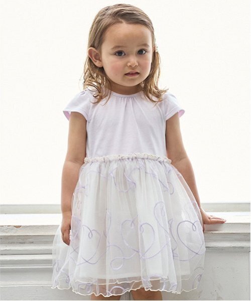 ワンピース 「リンク」チェーン刺しゅうチュールワンピース(キッズ) キッズ 子供服 女の子 | petit main | 05