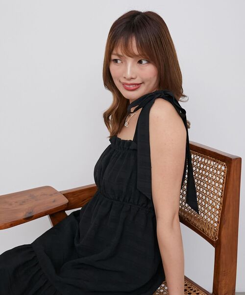 MAJESTIC LEGON（マジェスティックレゴン） ワンピース 夏 肩リボン