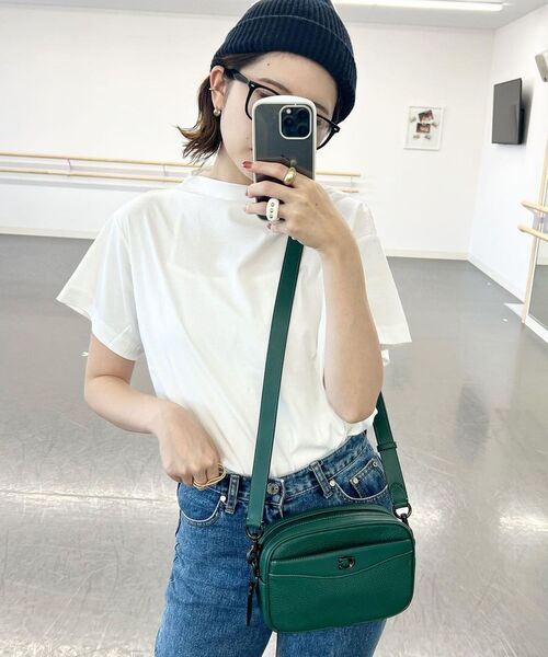 COACH 「COACH」 ショルダーバッグ ONE グリーン系その他