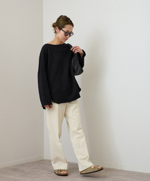 FRAMeWORK（フレームワーク） スウェットカットソー FREE ベージュ