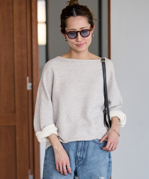 FRAMeWORK（フレームワーク） スウェットカットソー FREE ベージュ