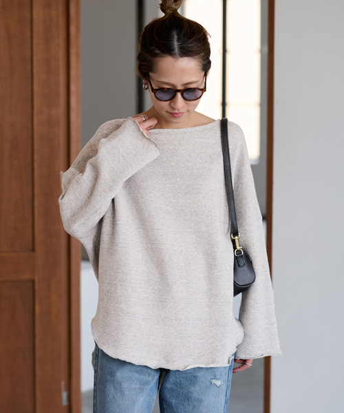 FRAMeWORK（フレームワーク） スウェットカットソー FREE ベージュ