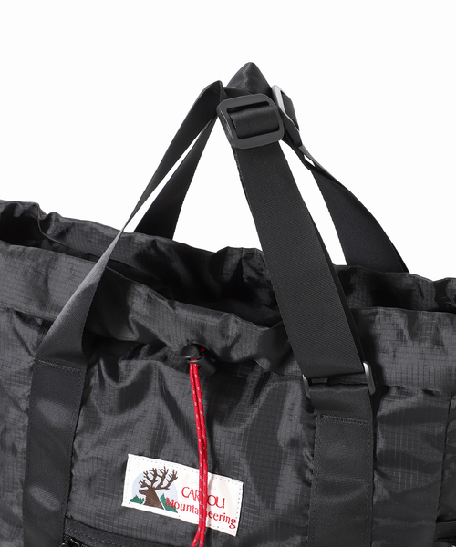 CARIBOU MOUNTAINEERING リュック ブラック CARIBOU MOUNTAINEERING: ライト ウェイト バックパック（バック