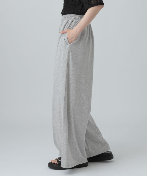 ワイドパンツ パンツ カットイージーワイドパンツ　499173 レディースの画像