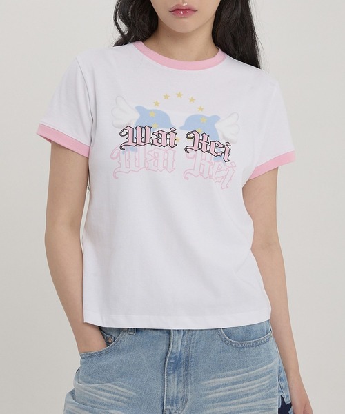 tシャツ 「UNISEX」Wai Kei／エンゼルイルカT レディース メンズ