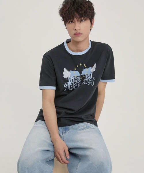 ALAND tシャツ 「UNISEX」Wai Kei／エンゼルイルカT レディース