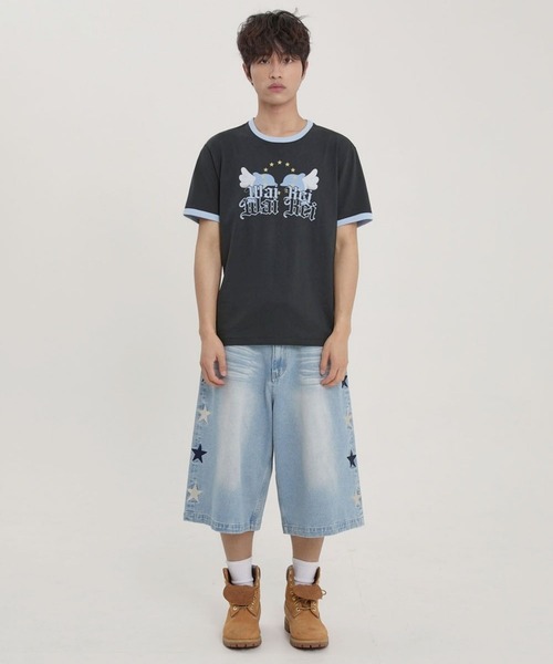 tシャツ 「UNISEX」Wai Kei／エンゼルイルカT レディース メンズ ALAND tシャツ 「UNISEX」Wai Kei／エンゼルイルカT レディース