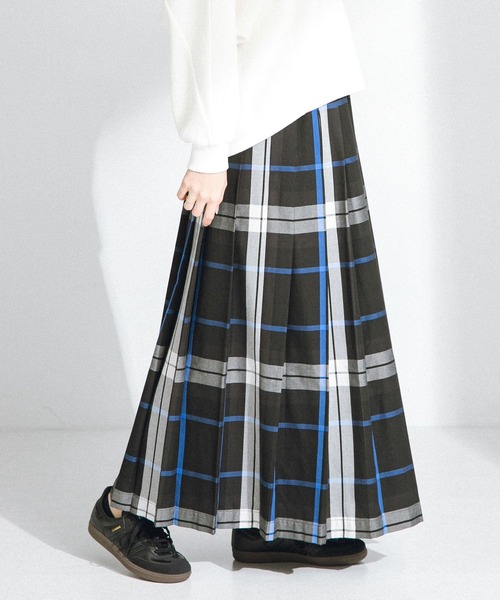 新品同様　MARK&LONA ホワイトプリーツスカート36 MARK&LONA - 【2025AW】【レディース】 RIPPLE PLEAT UTILITY