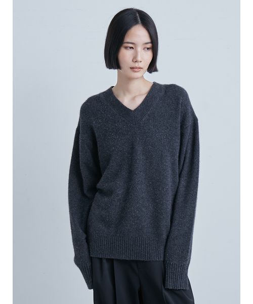 MIESROHE（ミースロエ） ニット セーター ソフトシャギーオーバー