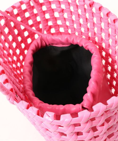 「MSGM」 かごバッグ ONE SIZE グリーン レディース_画像5