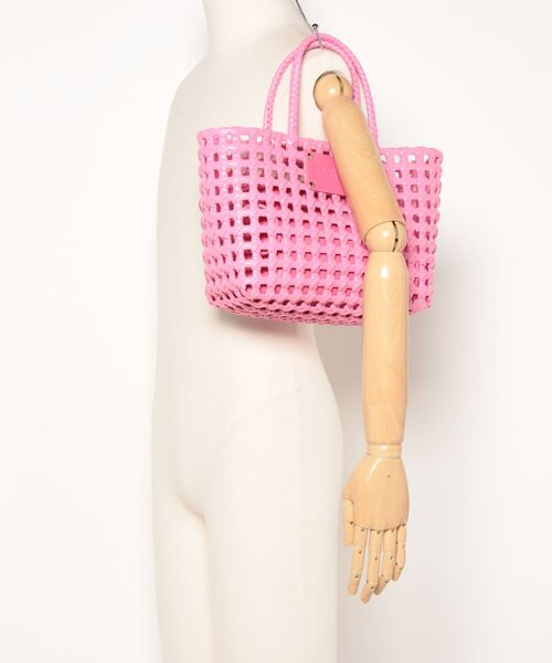 「MSGM」 かごバッグ ONE SIZE グリーン レディース_画像7