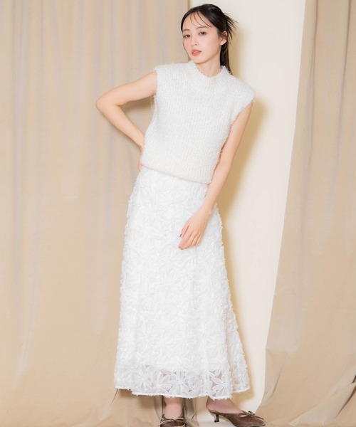 Jil Sander Drawer フラワージャガードスカート　32 Jil Sander Drawer フラワージャガードスカート 32 コレクション Jil