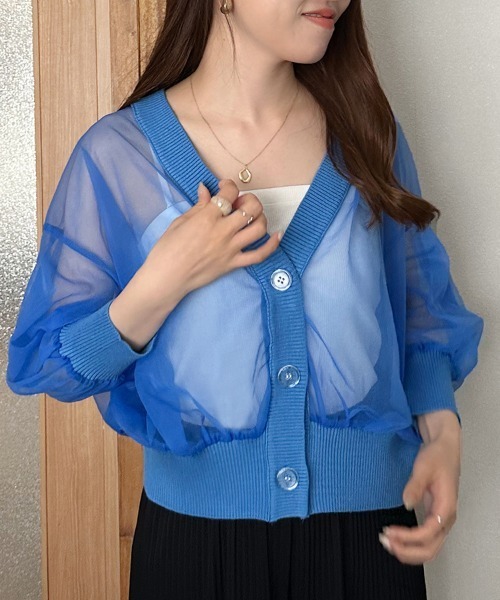 アトリエサガン　サマーボレロ カーディガン シアーボレロ レディース : ZOZOTOWN Yahoo!店 - 通販