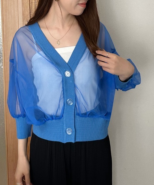 カーディガン シアーボレロ レディース : ZOZOTOWN Yahoo!店 - 通販